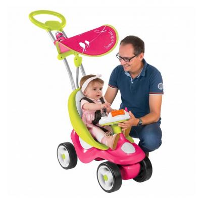 Чудомобиль Smoby Бабл Гоу 2 в 1 Розовый (720102)