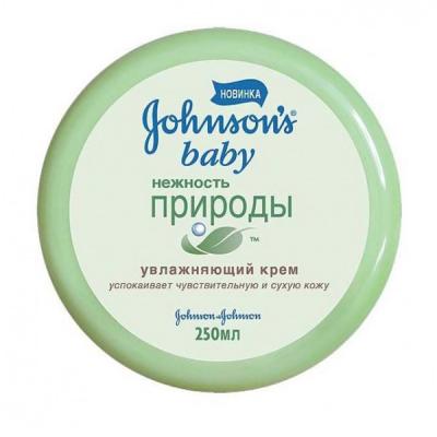 Детский крем Johnson’s Baby Нежность природы увлажняющий 250 г (3574660390476)