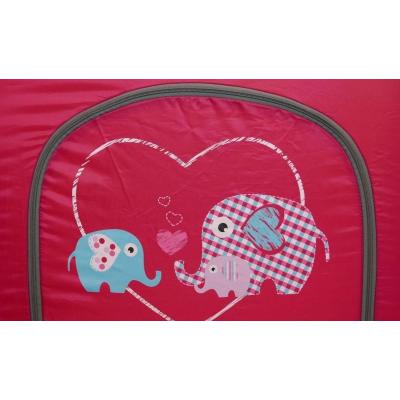 Детский манеж Baby Design Simple розовый (20052)