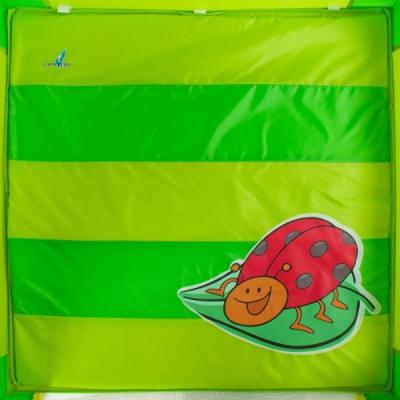 Детский манеж Caretero Quadra Green (14339)