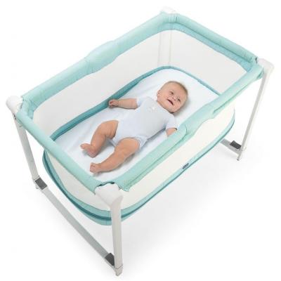 Детский манеж Chicco Zip & Go Бирюзовый (79554.11)