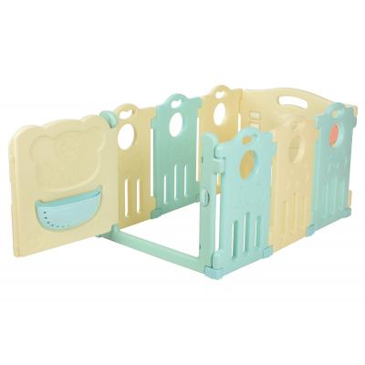 Детский манеж Same Toy Aole Милый мишка 6+2 (ограждение) (AL-W170901)
