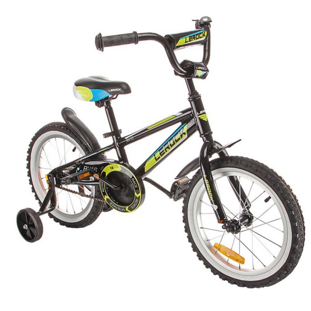 Детский велосипед Lerock RX16 Boy 16" black/red (RA-43-101)