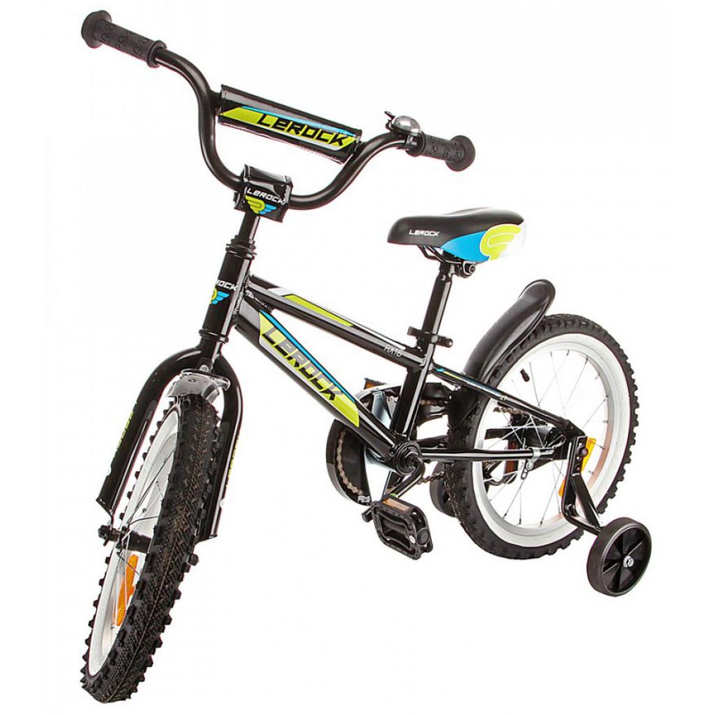 Детский велосипед Lerock RX16 Boy 16" black/red (RA-43-101)