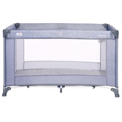 Дитячий манеж Bertoni/Lorelli TORINO 1L silver blue