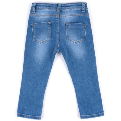 Джинсы Breeze джинсовые с цветочками (OZ-17703-92G-jeans)