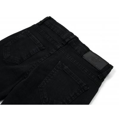 Джинсы Breeze с дырками (20214-134G-black)