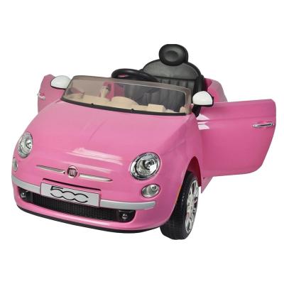 Электромобиль BabyHit Fiat Z651R Pink (71142)