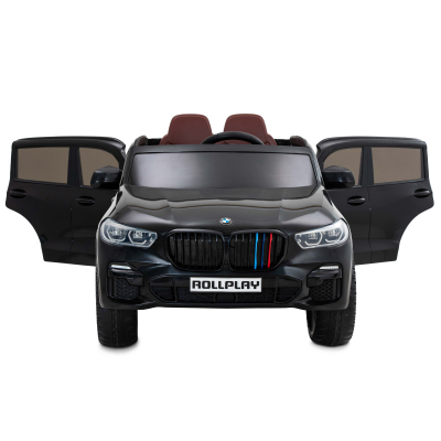 Электромобиль Rollplay BMW X5M двухместный черный (7290113213326)