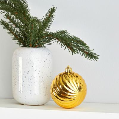 Елочная игрушка ColorWay Merry Christmas mix 16 шт (8 см) GOLD (CW-MCB816GOLD)