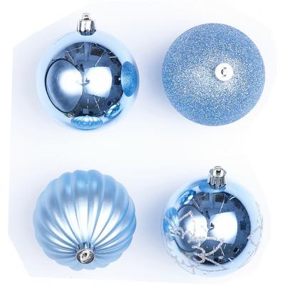 Елочная игрушка ColorWay Merry Christmas mix 16шт (8см) LIGHT BLUE_OEM (CW-MCB816LB_OEM)