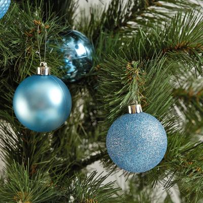 Елочная игрушка ColorWay Merry Christmas mix 16шт (8см) LIGHT BLUE_OEM (CW-MCB816LB_OEM)