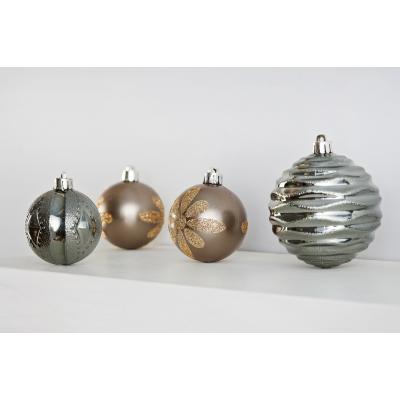 Елочная игрушка ColorWay Merry Christmas mix 24шт (6см) ZINC_OEM (CW-MCB624ZINK_OEM)