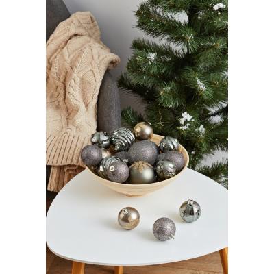 Елочная игрушка ColorWay Merry Christmas mix 24шт (6см) ZINC_OEM (CW-MCB624ZINK_OEM)