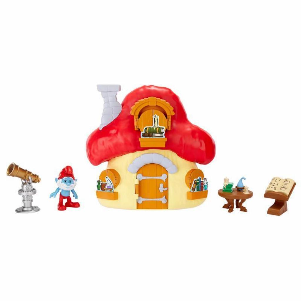 Фигурка The Smurfs Домик-гриб и Папа Смурф (53983)