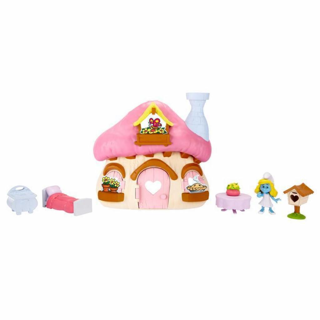 Фигурка The Smurfs Домик-гриб и Смурфетта (53982)