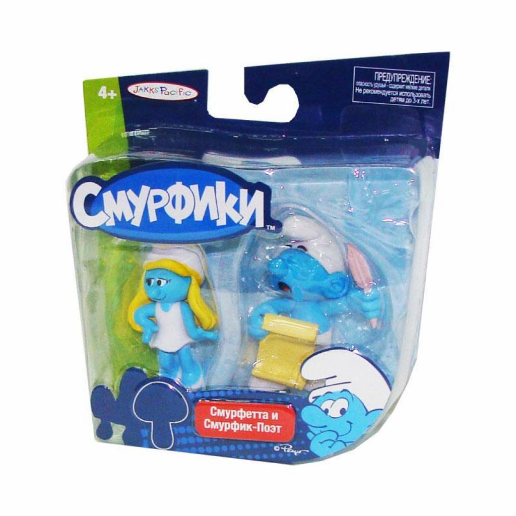 Фигурка The Smurfs Смурфетта и Поэт (49610)
