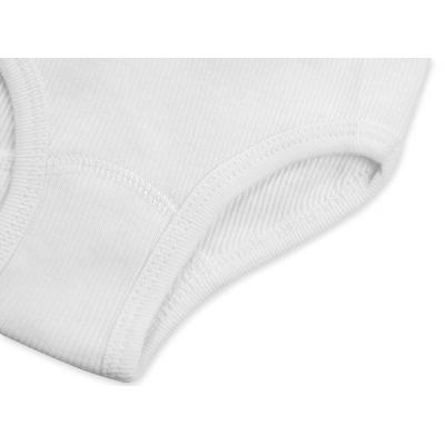 Футболка детская Aziz с домиком белая в комплекте с трусиками (008064-3G-white)
