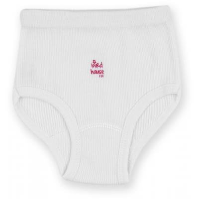 Футболка детская Aziz с домиком белая в комплекте с трусиками (008064-6G-white)