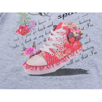 Футболка детская Breeze с кедом (8295-104G-gray)