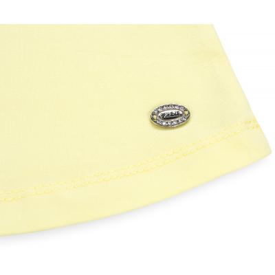 Футболка детская Breeze с сердцем из кружев (7444-98G-yellow)