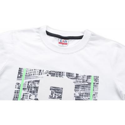 Футболка детская Breeze с шортами "Eighty" (8884-116B-white)