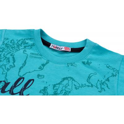 Футболка детская Haknur с транспортом (5729-104B-blue)