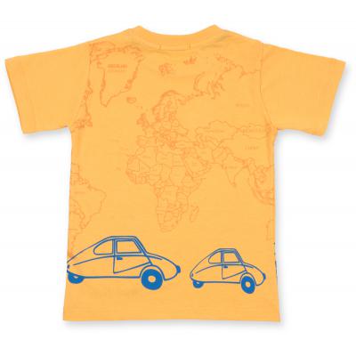 Футболка детская Haknur с транспортом (5729-104B-yellow)