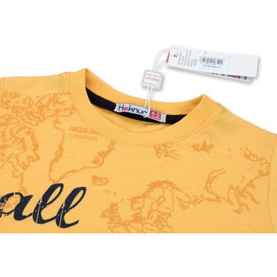 Футболка детская Haknur с транспортом (5729-104B-yellow)