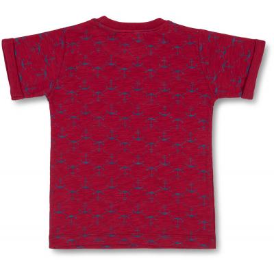 Футболка детская Haknur с якорями (5683-92B-red)