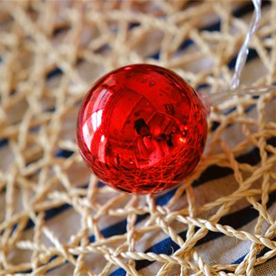Гирлянда ColorWay Светодиодная Christmas lights ball 6 см 10 LED 1.5 м USB Red (CW-MC-LB10U)