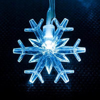 Гирлянда Luca Lighting Снежинка 3,9 м (8717669895848)