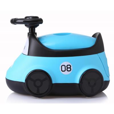 Горшок Babyhood Автомобиль голубой (BH-116B)