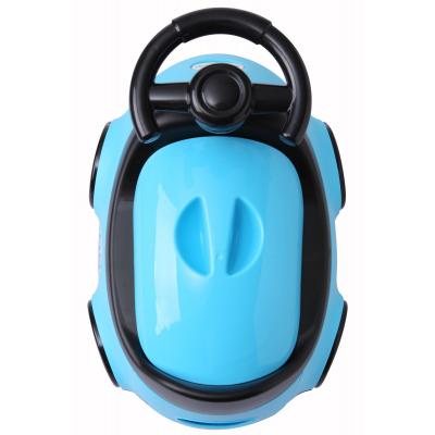 Горшок Babyhood Автомобиль голубой (BH-116B)