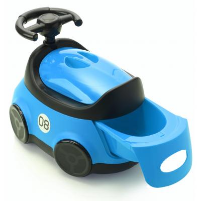 Горшок Babyhood Автомобиль голубой (BH-116B)