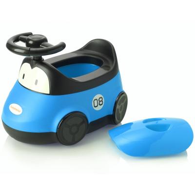 Горшок Babyhood Автомобиль голубой (BH-116B)