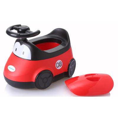 Горшок Babyhood Автомобиль красный (BH-116R)