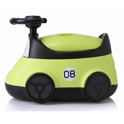 Горшок Babyhood Автомобиль зелёный (BH-116G)