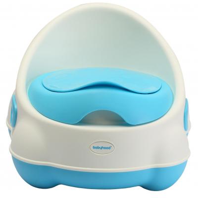 Горшок Babyhood Изобретатель бело-голубой (BH-112WB)