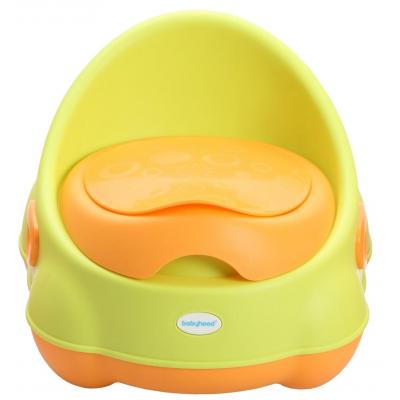 Горшок Babyhood Изобретатель зелёно-оранжевый (BH-112G)