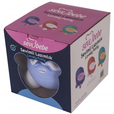 Горшок Sevi Bebe стульчик 66 Голубой (8692241106614)
