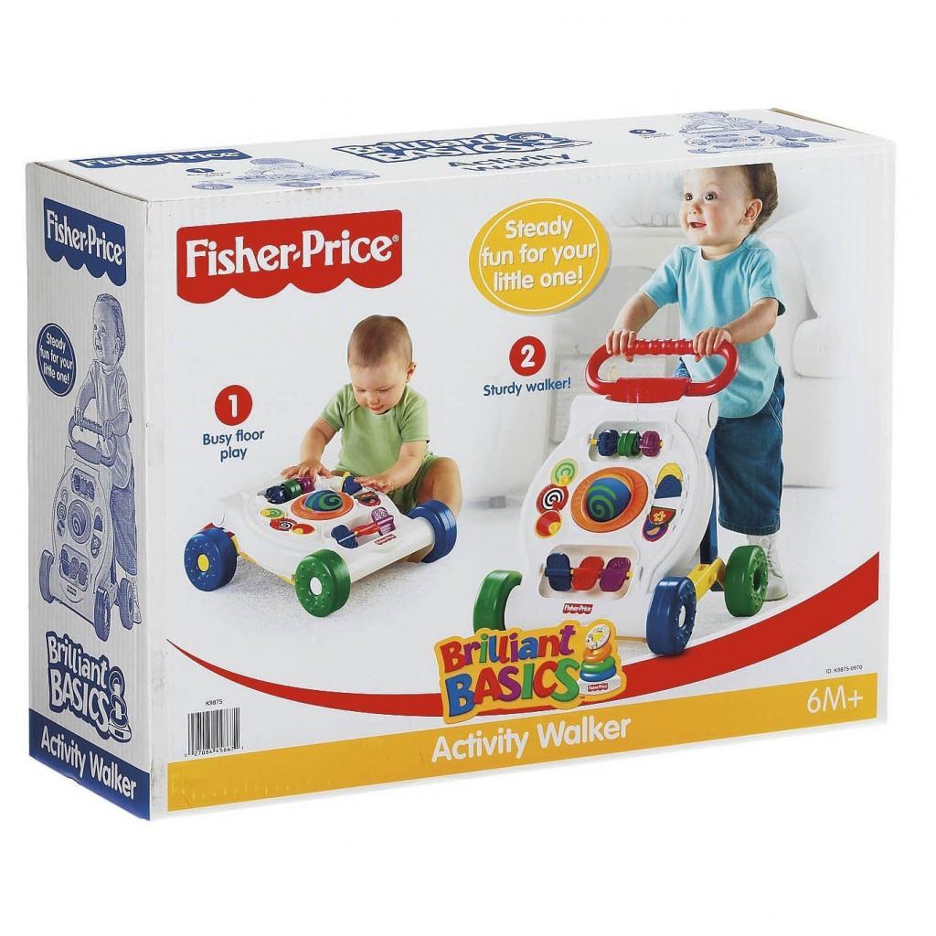 Ходунки Fisher-Price развивающий центр 2 в 1 (K9875)