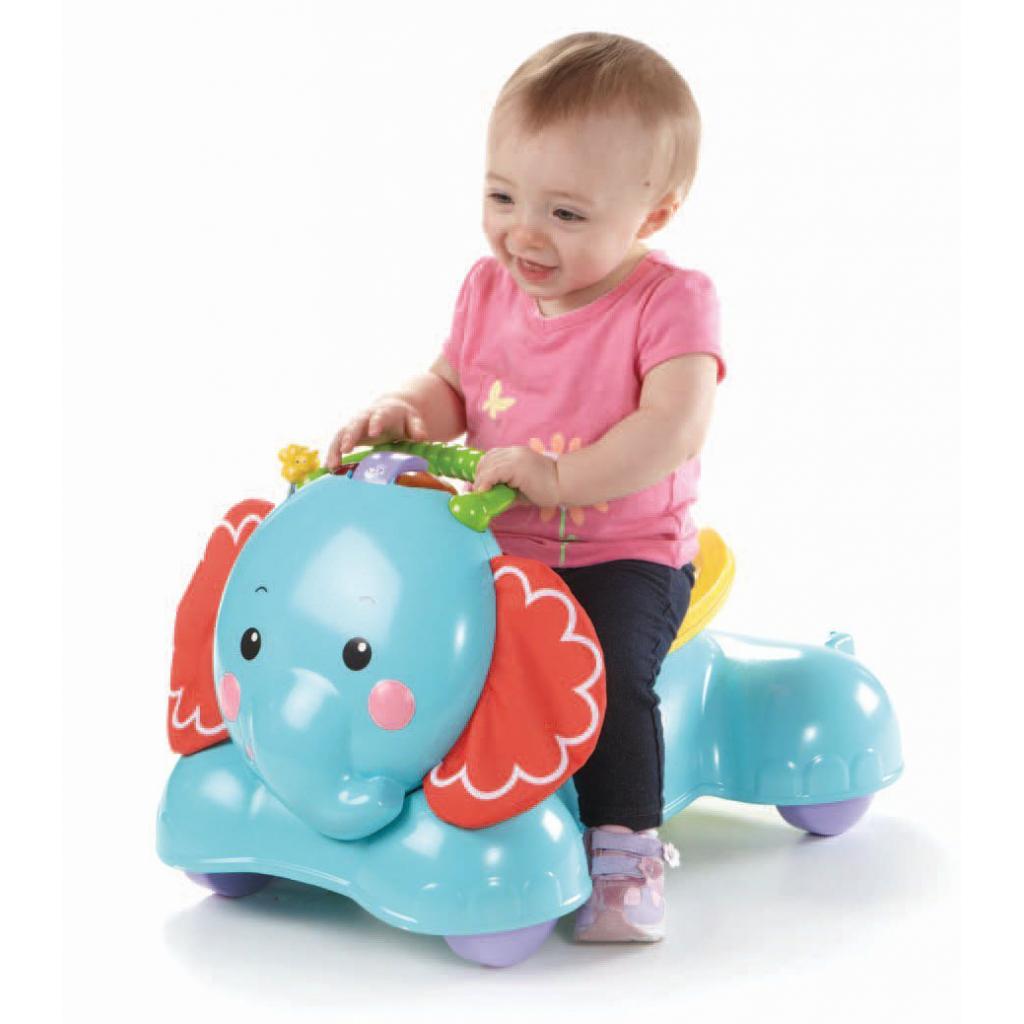 Ходунки Fisher-Price Слоник 3 в 1 серии Прыгай, шагай и езжай (CBN62)