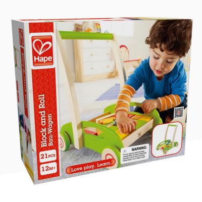 Ходунки Hape Ходунки - каталочка с кубиками (E0371)