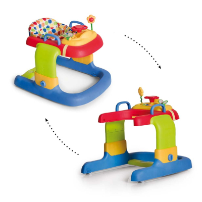 Ходунки Hauck 2 в 1 Walker Dots (64304-4)