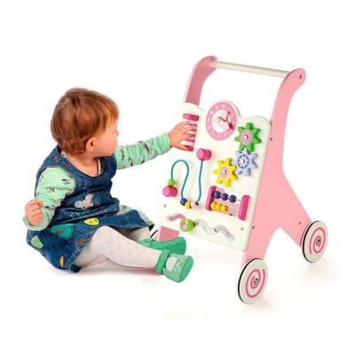 Ходунки Viga Toys каталка розовая (50178)