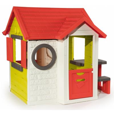 Игровой домик Smoby На берегу моря со столиком и звонком (810401)