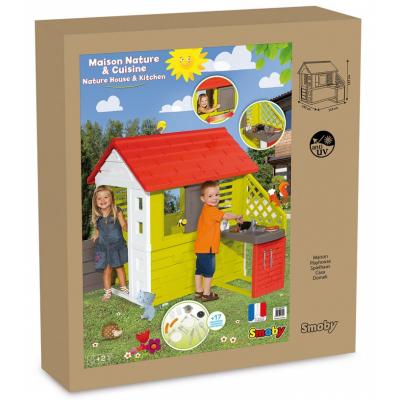 Игровой домик Smoby Солнечный с летней кухней (810713)
