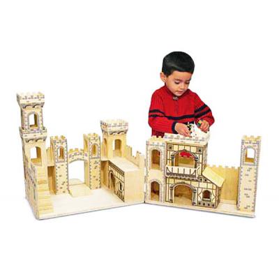 Игровой набор Melissa&Doug Деревянный рыцарский замок (MD1329)