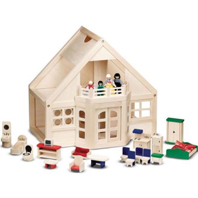 Игровой набор Melissa&Doug Меблированный Деревянный Домик (MD795)